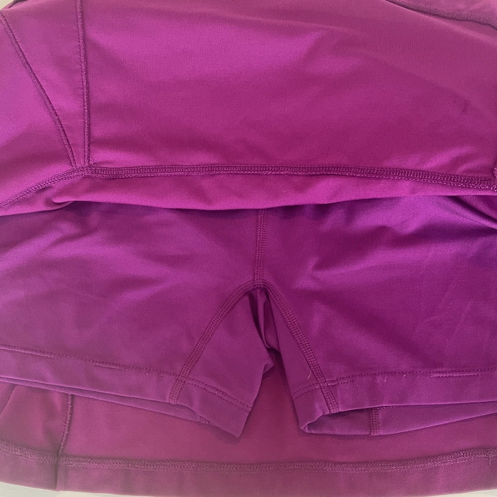 Nike Dri-Fit Pleated Tennis Skort in Purple Size Large - Picture 6 of 7